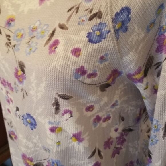 J.Jill top  waffle knit  thermal size medium - Picture 3 of 11